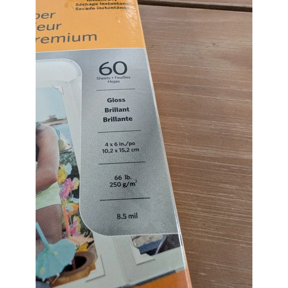 NEW Kodak 4 X‎ 6 Premium Photo Paper 60 Sheets, SEALED